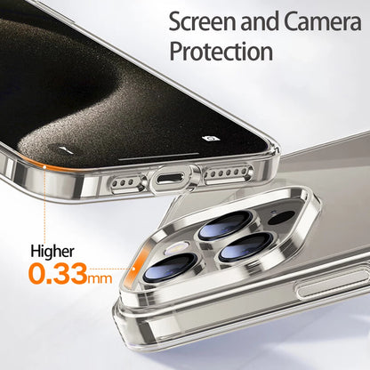Luxury Transparent Case For iPhone