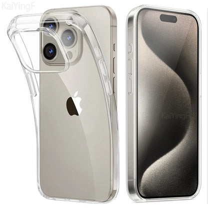 Luxury Transparent Case For iPhone