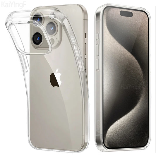 Luxury Transparent Case For iPhone