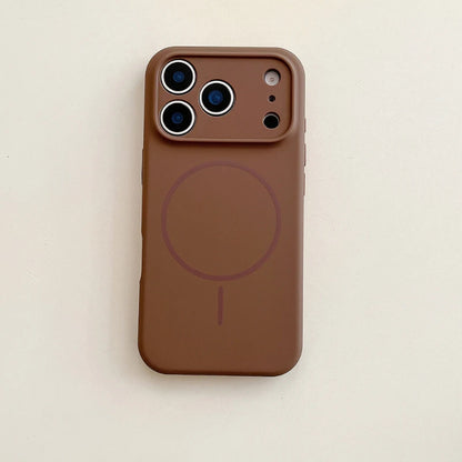 Magsafe Wireless Charging Silicone Phone Case For iPhone