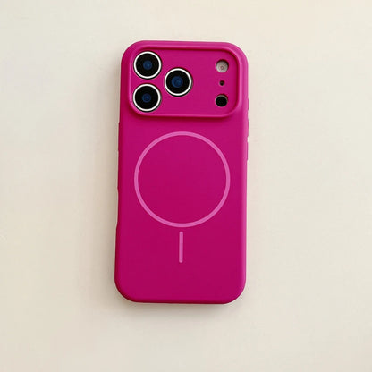 Magsafe Wireless Charging Silicone Phone Case For iPhone