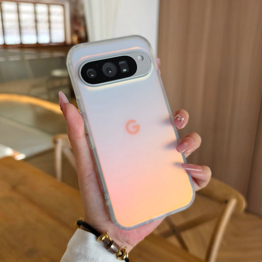 Laser Gradientr Magsafe Silicon Case For Google Pixel