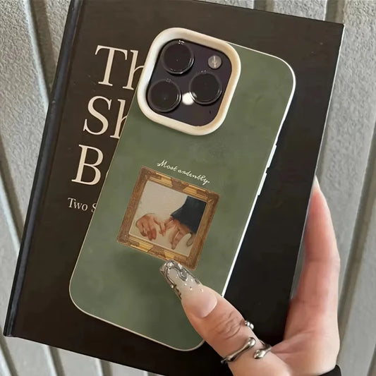 Retro Oil Painting Case for Iphone