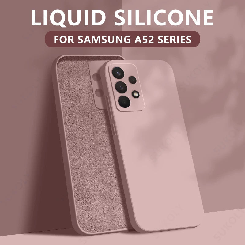 Liquid Silicone Case For Samsung