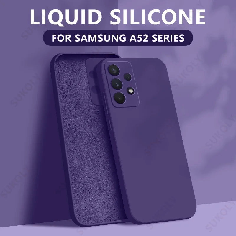 Liquid Silicone Case For Samsung