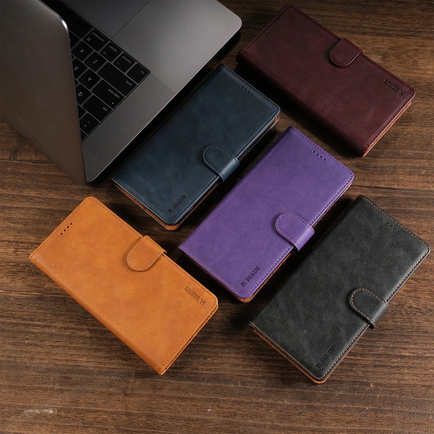 Business Leather Phone Case For Samsung