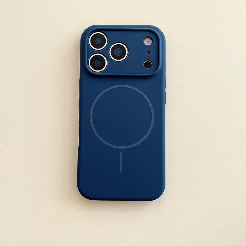 Magsafe Wireless Charging Silicone Phone Case For iPhone