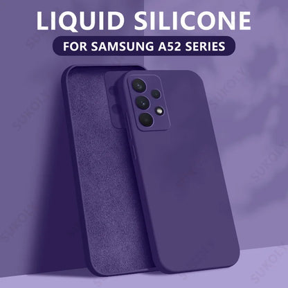 Liquid Silicone Case For Samsung