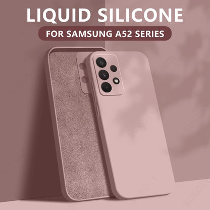Liquid Silicone Case For Samsung