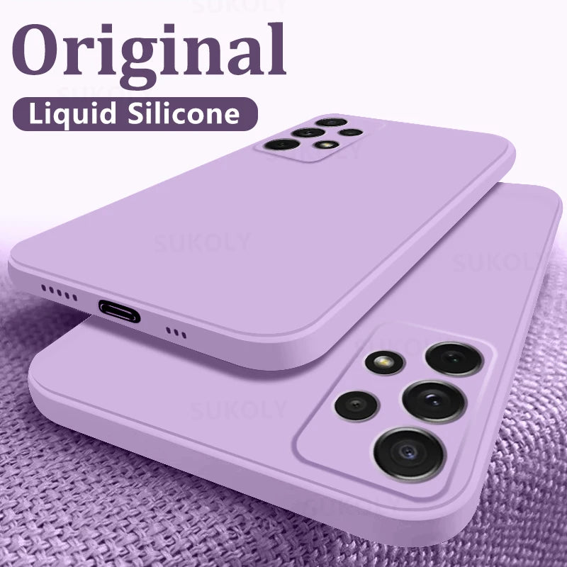 Liquid Silicone Case For Samsung