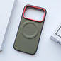 Luxury Magnetic Soft TPU+Nylon Woven Leather Case for Iphone