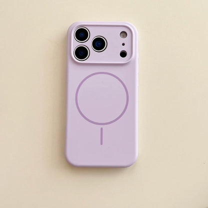Magsafe Wireless Charging Silicone Phone Case For iPhone