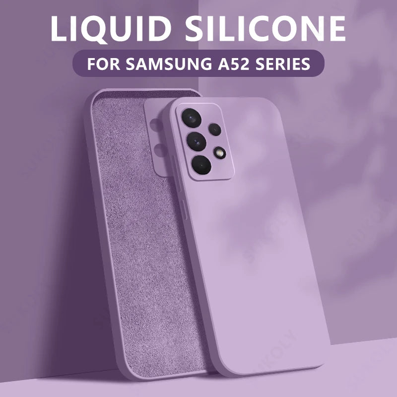 Liquid Silicone Case For Samsung