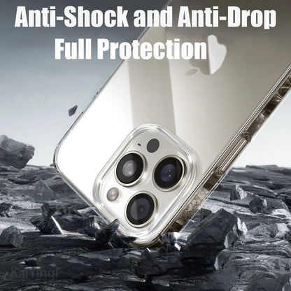 Luxury Transparent Case For iPhone
