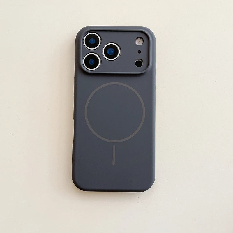 Magsafe Wireless Charging Silicone Phone Case For iPhone